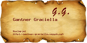 Gantner Graciella névjegykártya